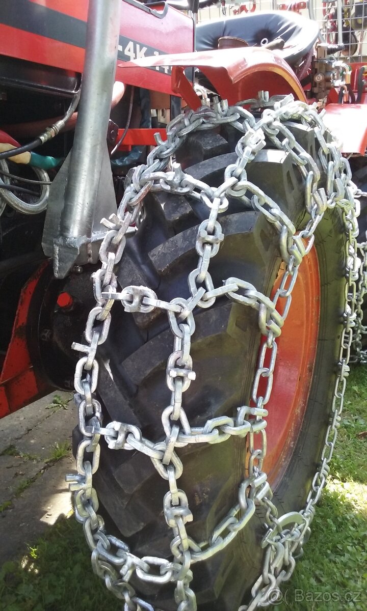 ZÁBĚROVÉ ŘETĚZY na malotraktor MT8-132, TZ-4K-14 - 2