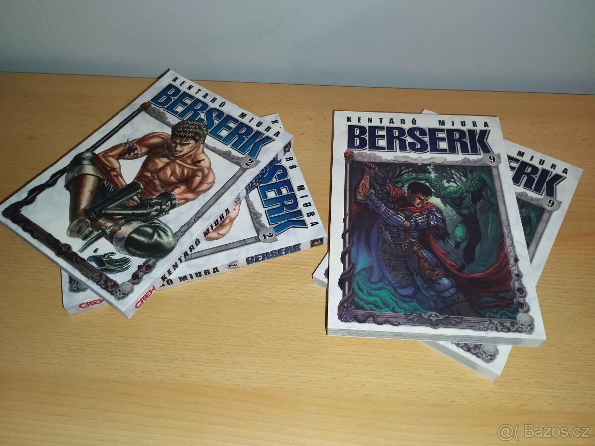 Attack on titan, Tokyo ghoul, Naruto, GANTZ, Berserk - 2
