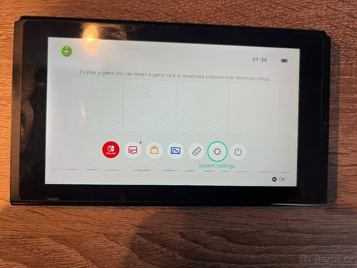 Nintendo switch V1 - lze upravit CFW - 2