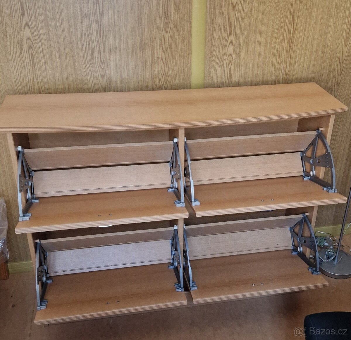 Výklopný botník + zrcadlo - 2