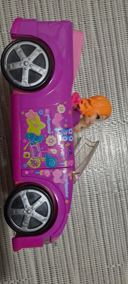 Auto Polly pocket s dvěma panenkami - 2