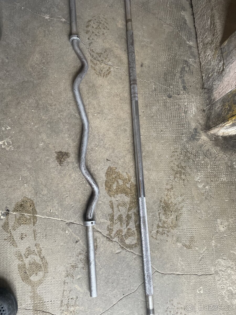 Osy / činky do posilovny - 2