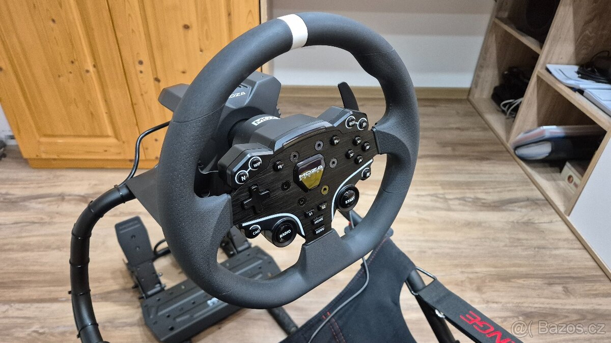 Moza R3 PC + spojka + sedačka - 2