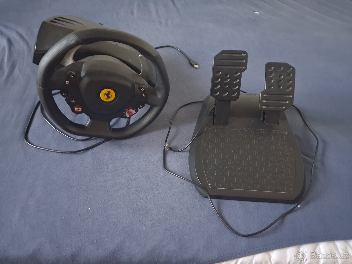 Thrustmaster T80 ferrari 488 + pedály - 2