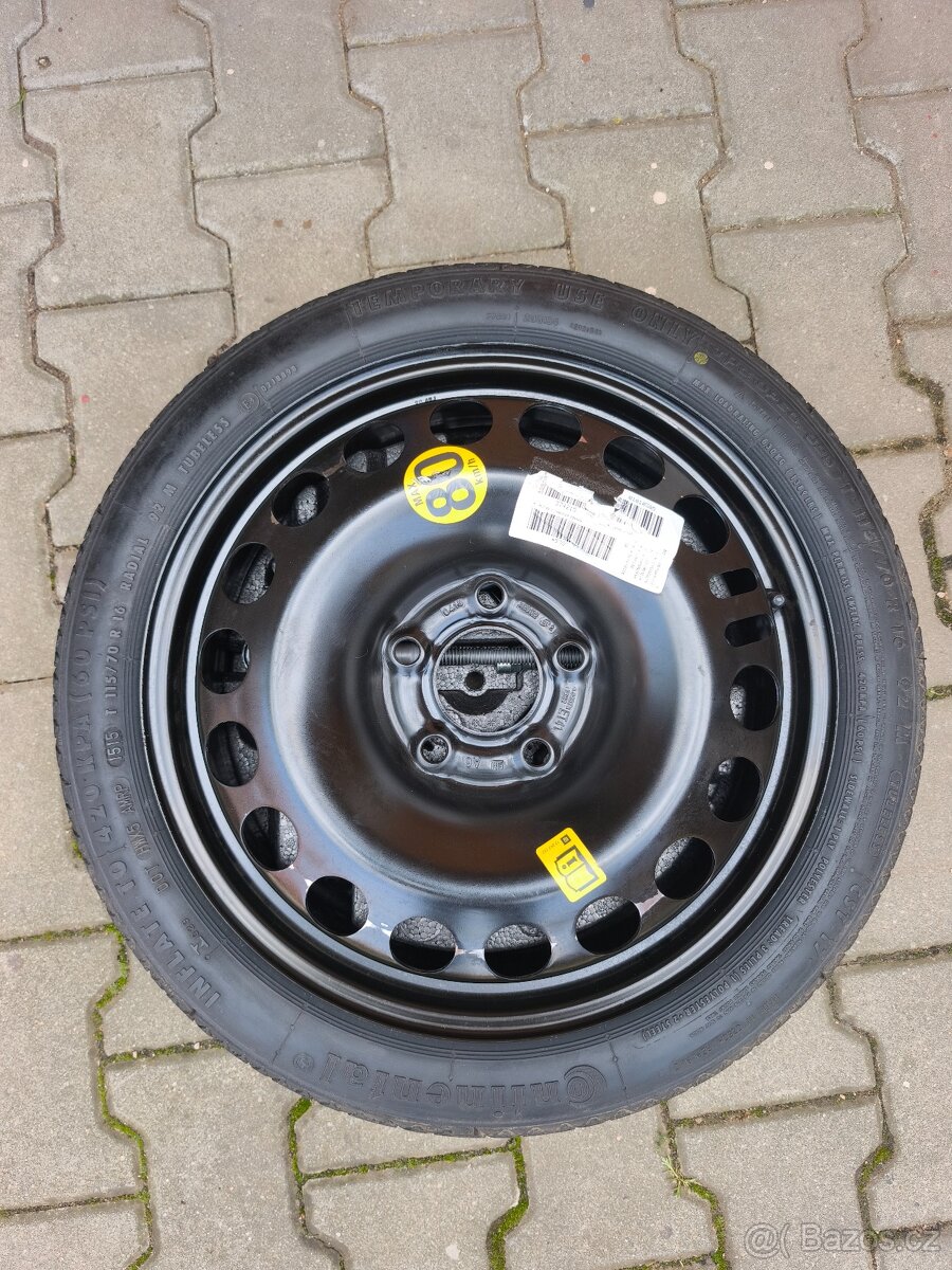 Dojezdové kolo Opel - 5x110 - 2