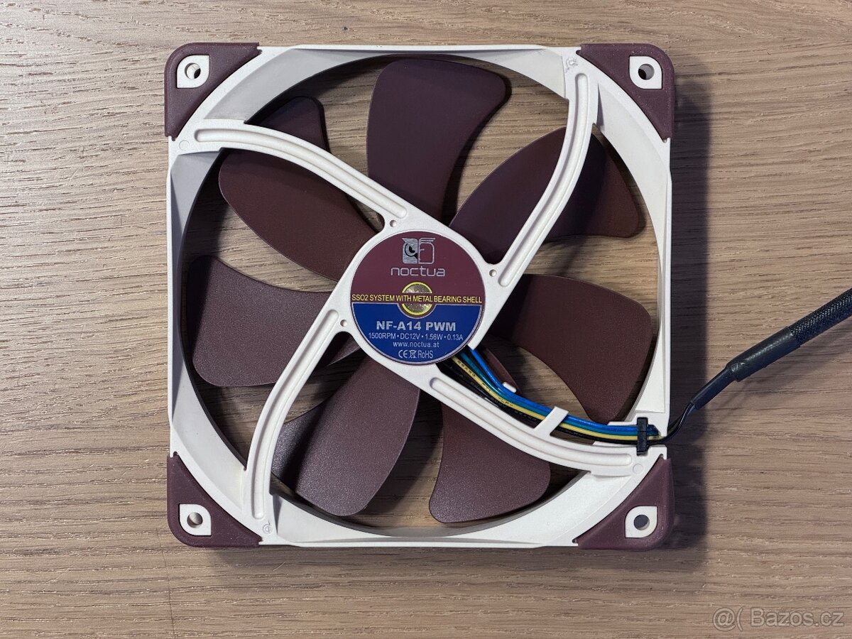 NOCTUA NF-A14 PWM 140mm ventilátor - 2