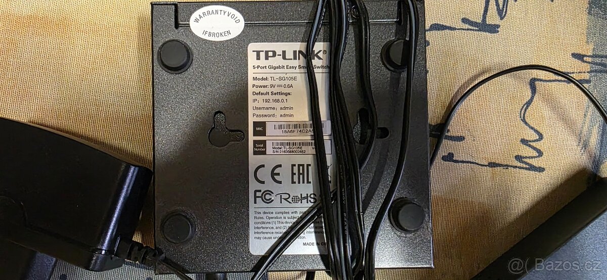 switche 5/8 portové 1Gbps Edimax, TP-Link, Edimax, Netgear - 2