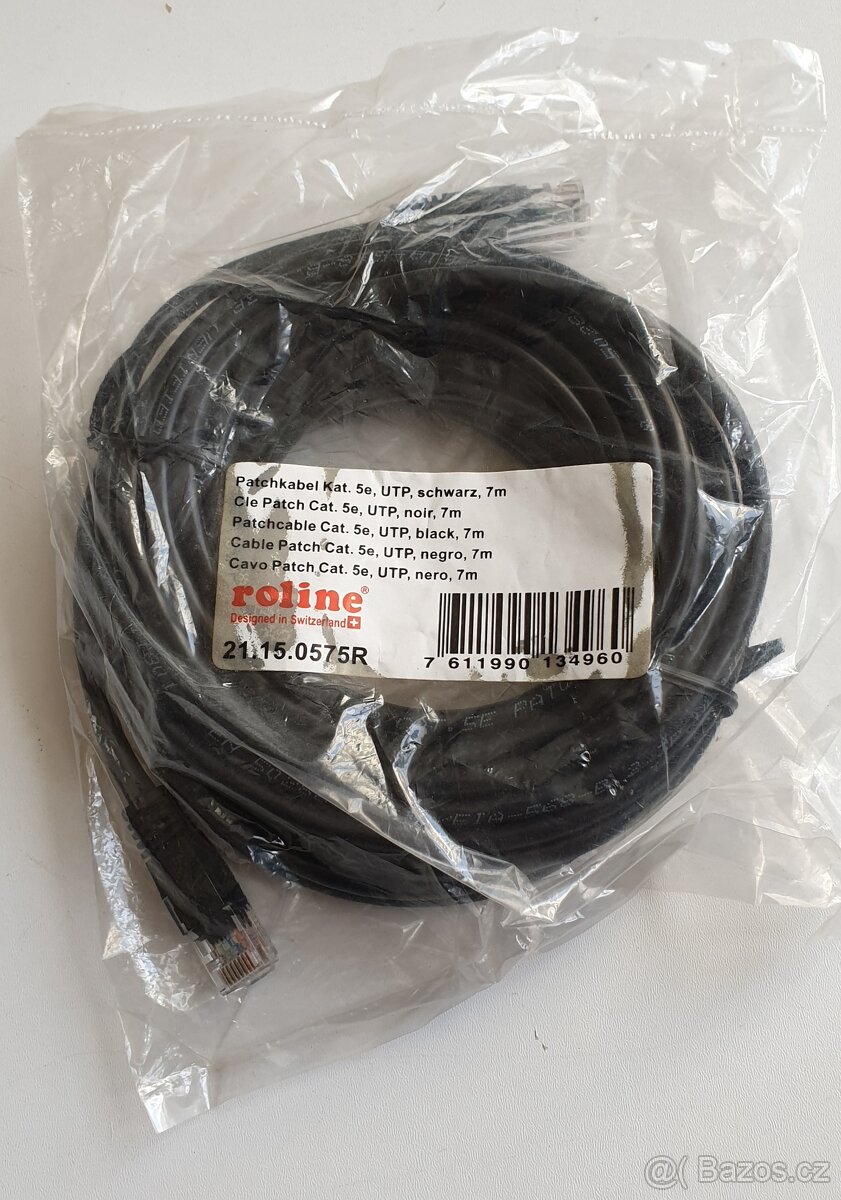 UTP datový kabel 1m, 2m, 3m, 5m NOVÝ - 2