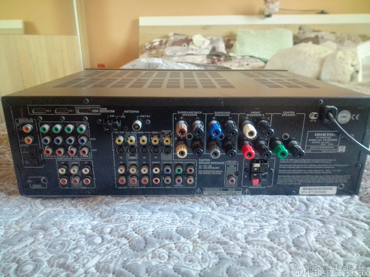 Receiver Onkyo TX-SR 505E+Pure Acoustics Dream 77 - 2