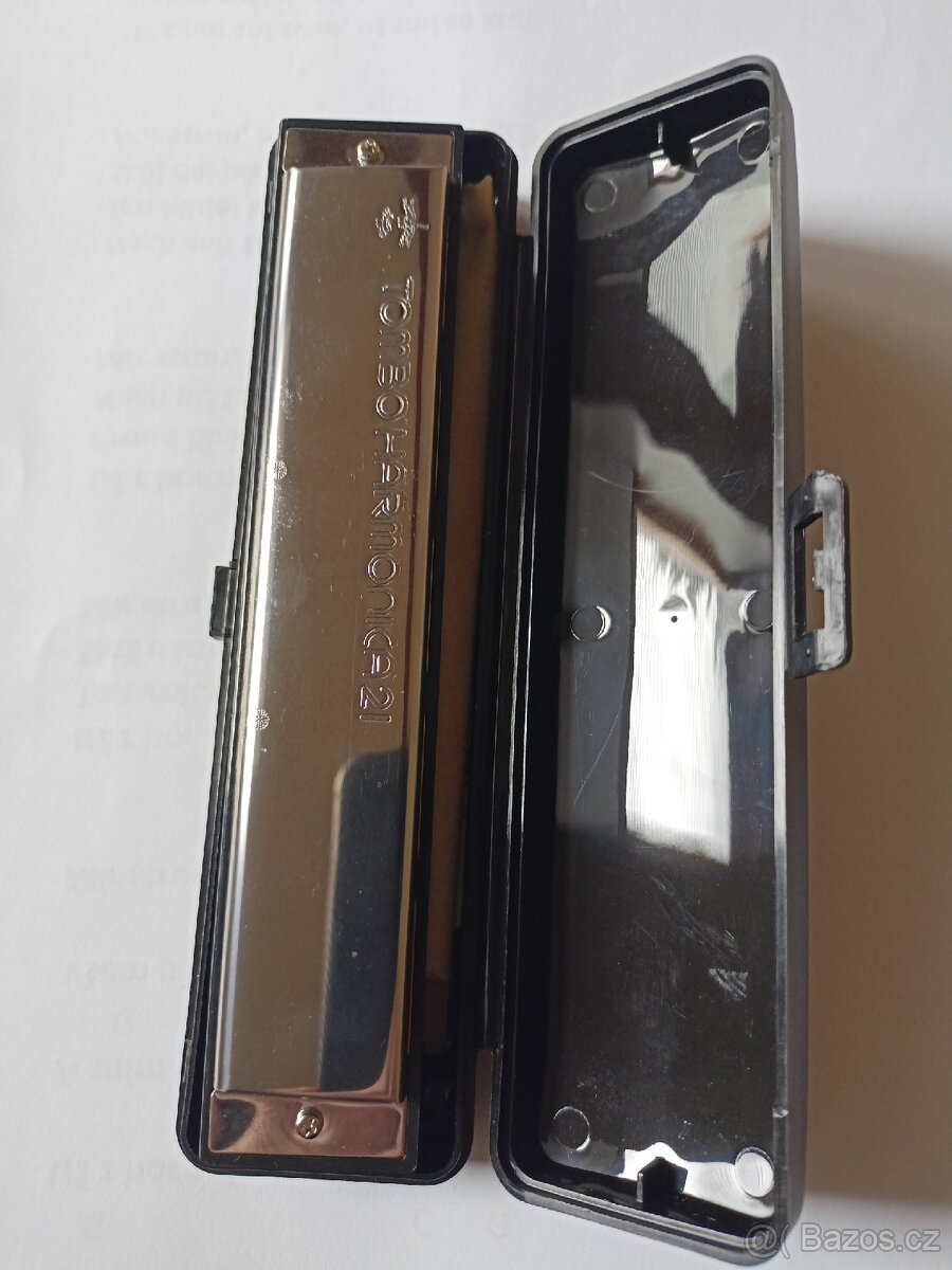 Nová foukací harmonika Tombo - D - 2