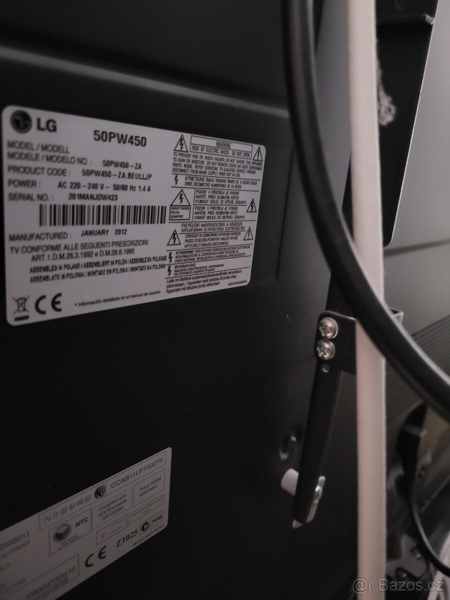 LG plazma 3D 128cm - 2