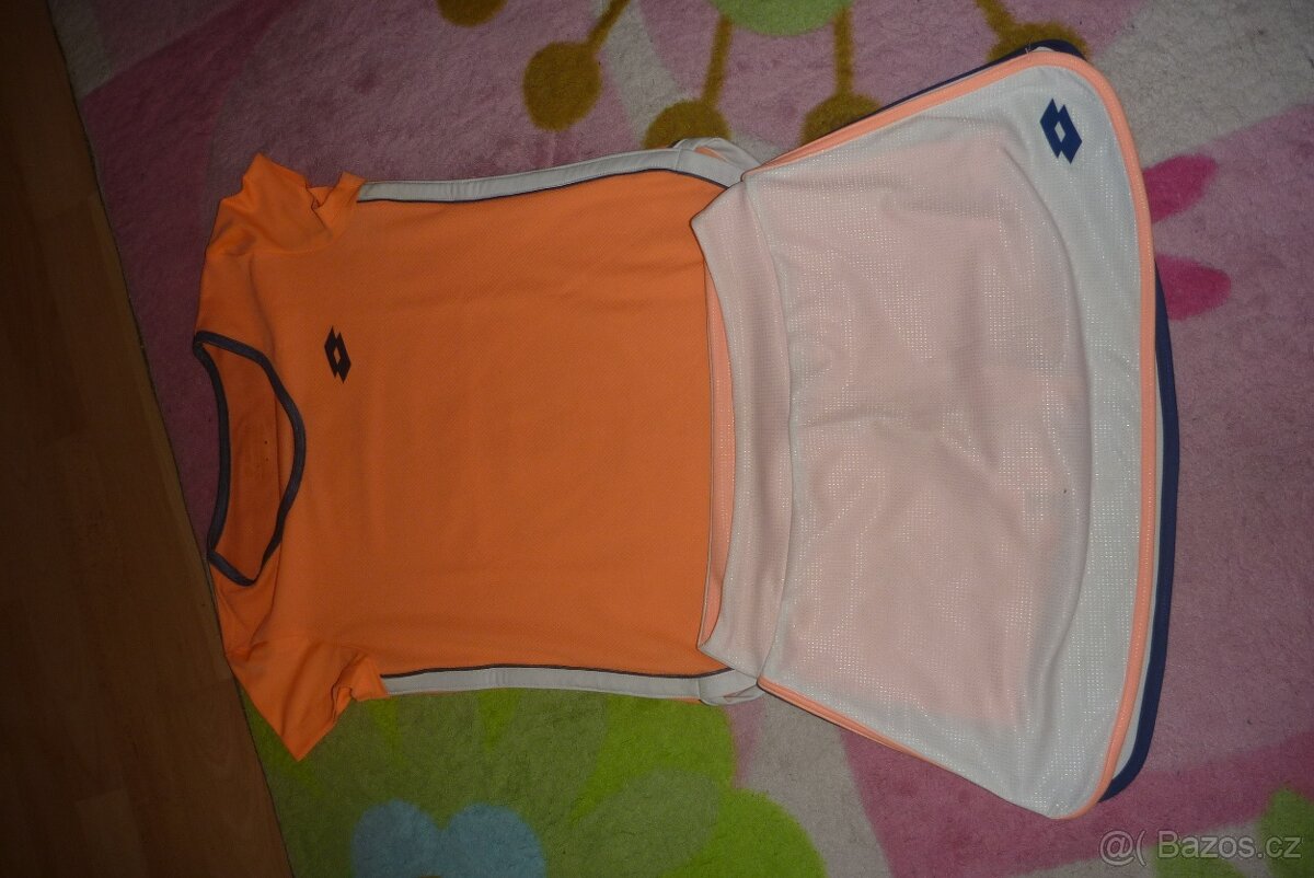 Funkční tričko a sukýnka na tenis, 140/146 - 2