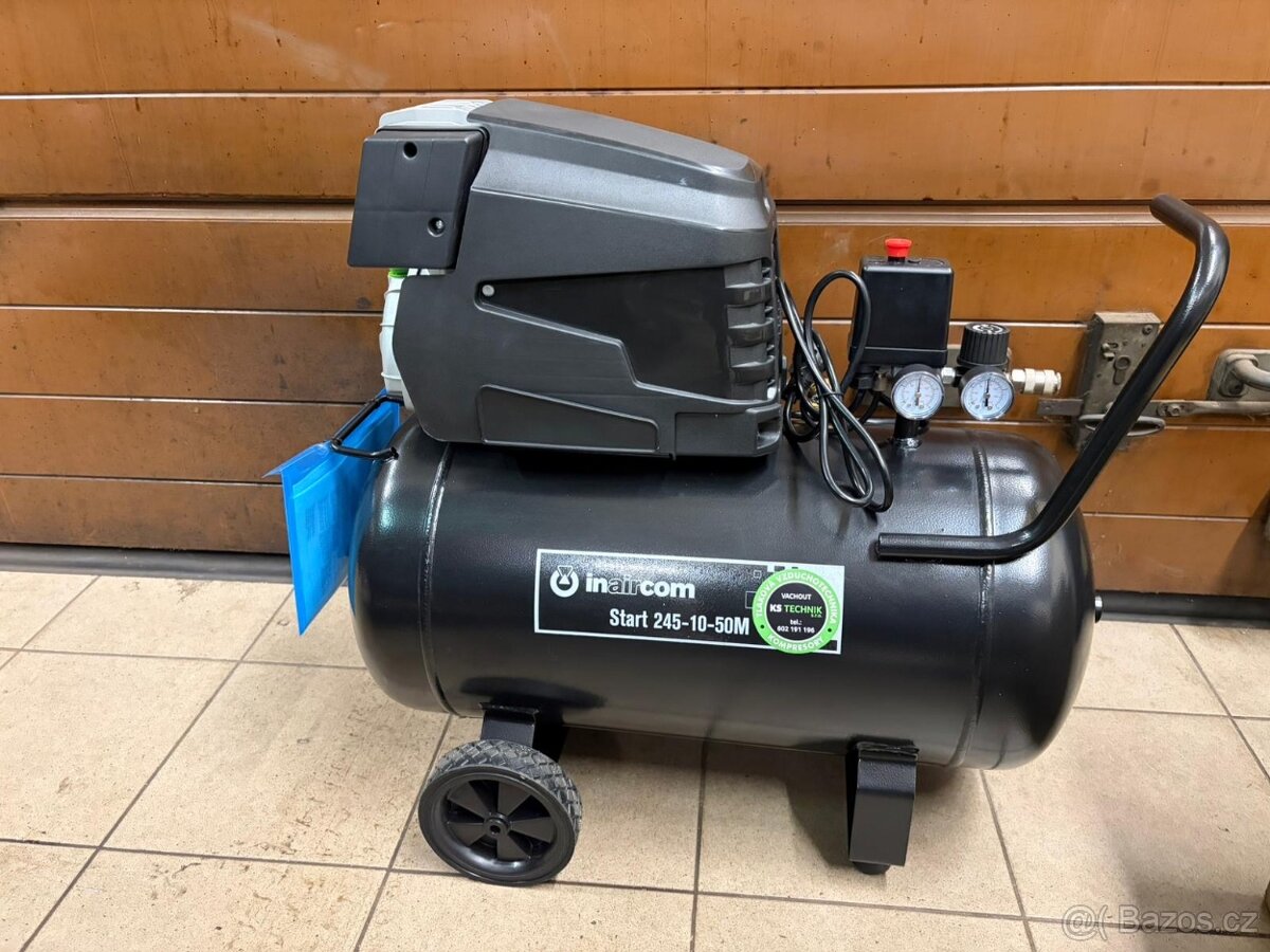 Pojízdný pístový kompresor - 2