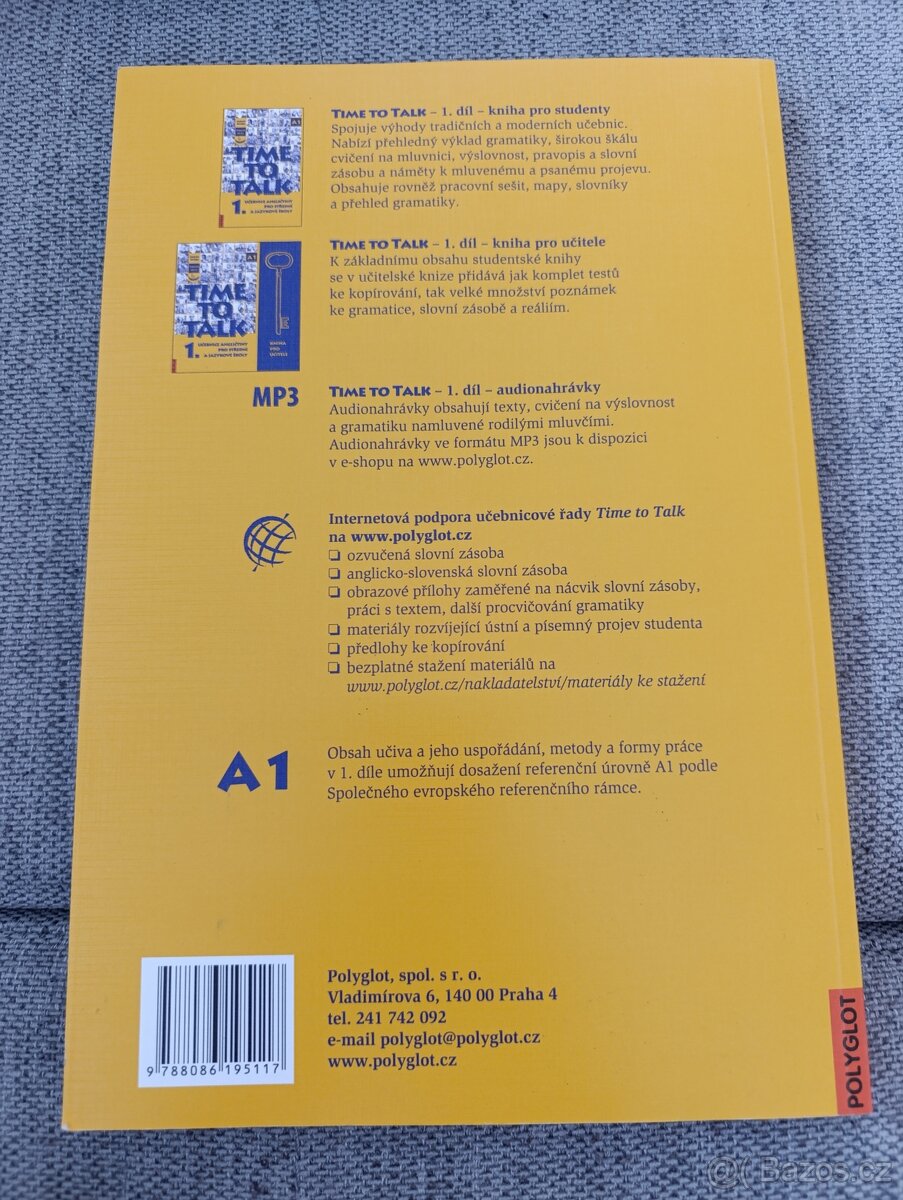 Učebnice Time to Talk 1 - 2