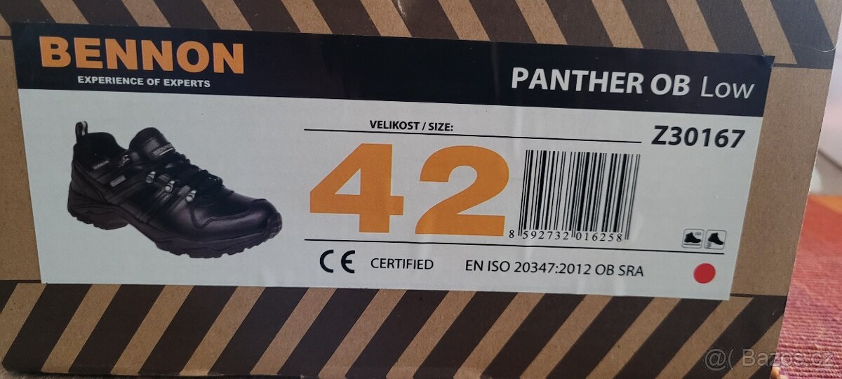 Bennon Panther OB Low černá - 2