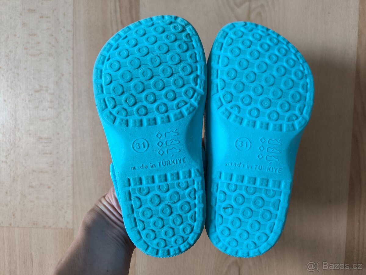 Dětské nazouváky clogsy 31 - 2