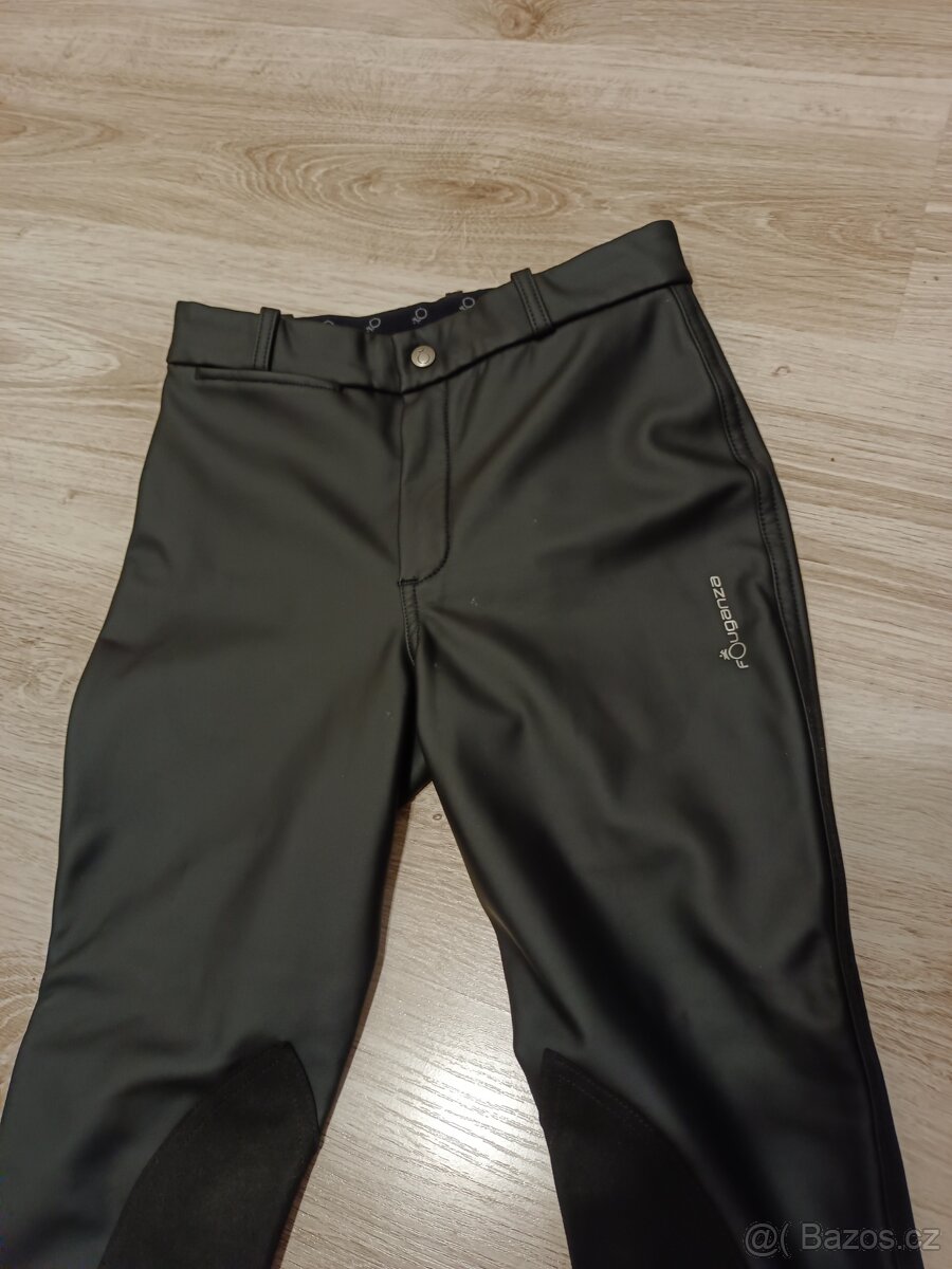 Dětské zimní jezdecké nepromokavé rajtky Fouganza, 140 - 2