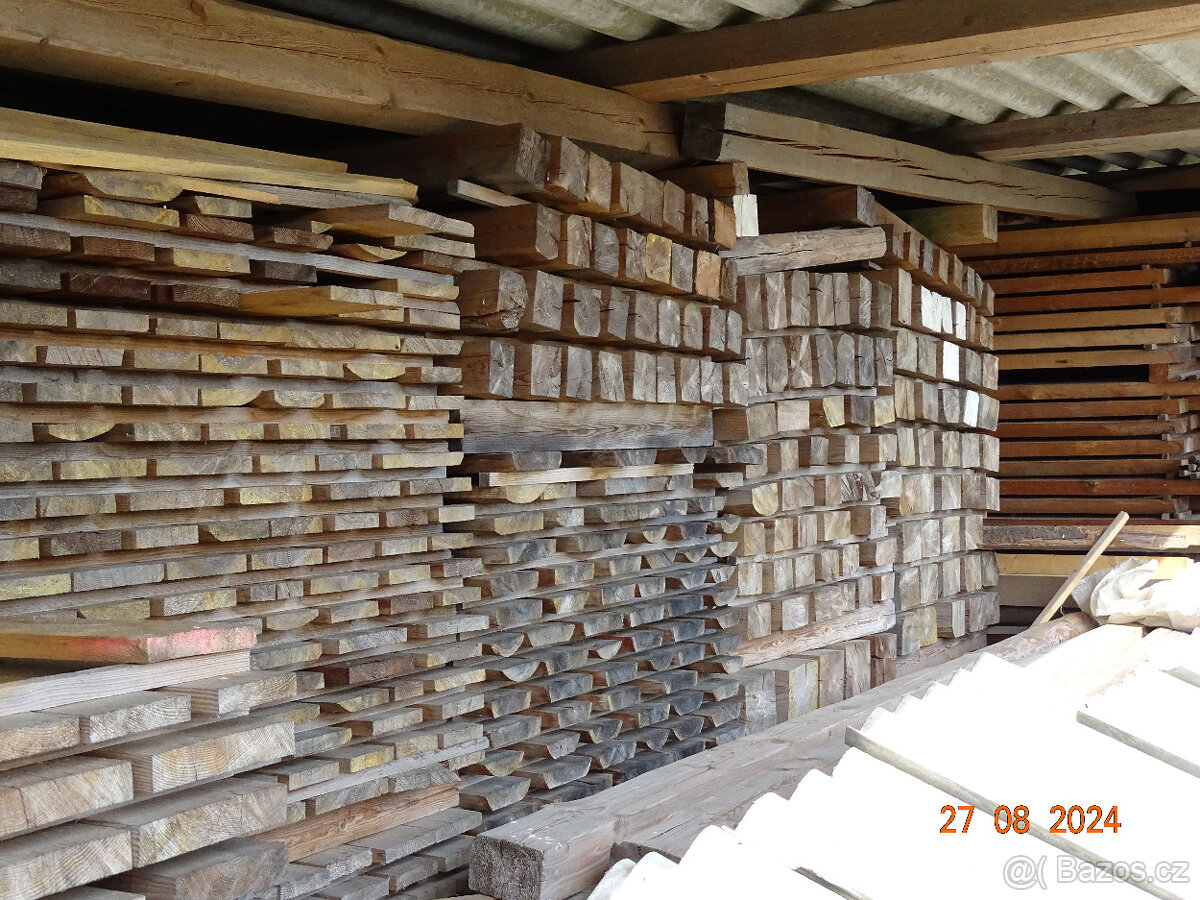 Nabízím kvalitní vzduchosuché truhlářské a stavební řezivo - 2