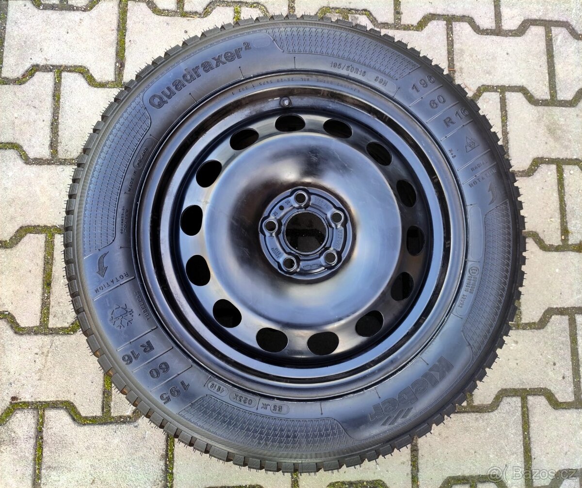 Plechové disky originál Škoda Scala, Kamiq 5x100 R16 - 2