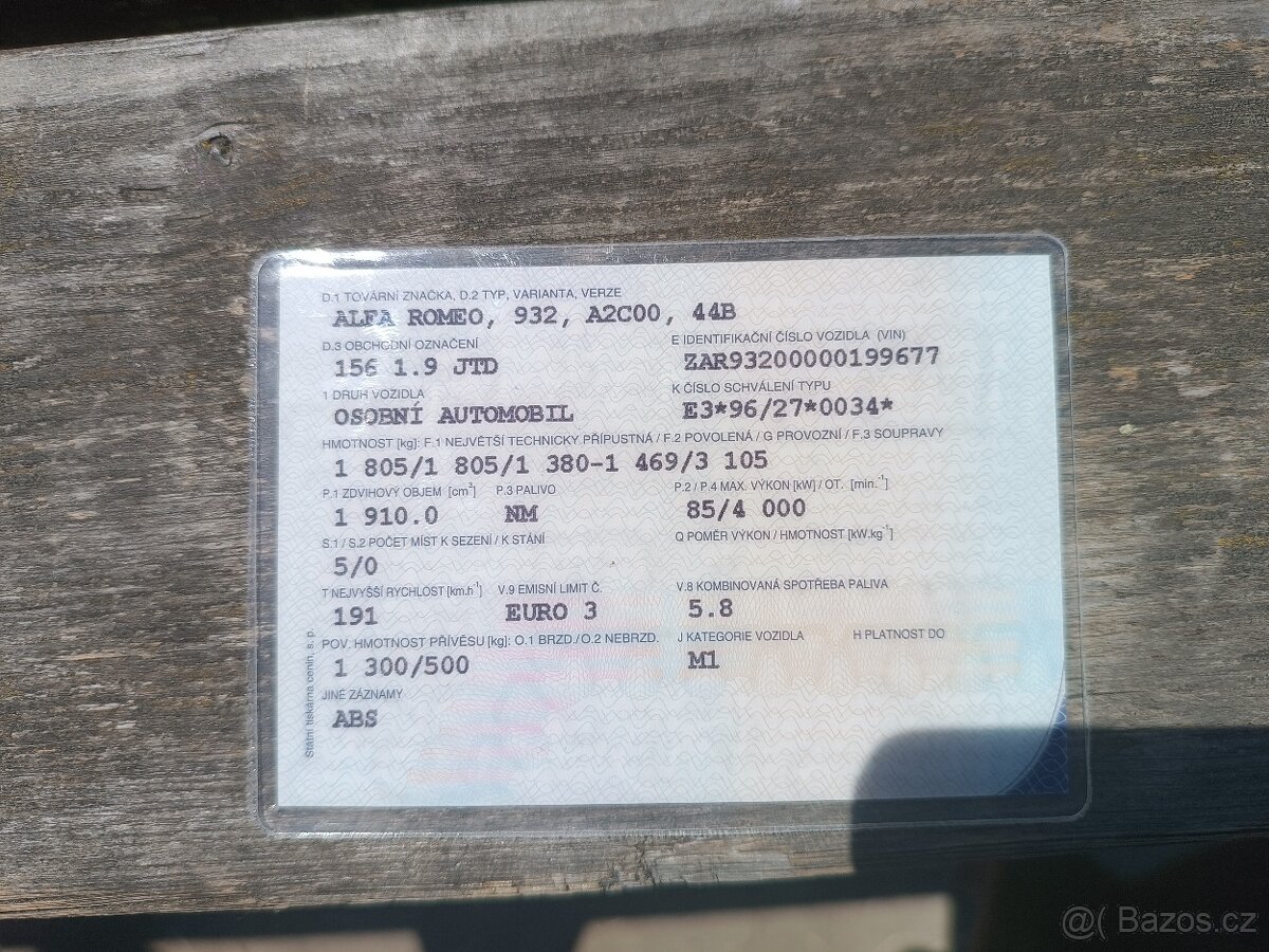 Prodám Alfu Romeo - 2