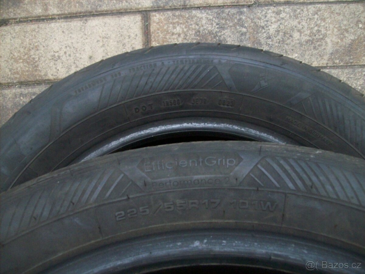 4ks Goodyear 225.55.17 101W XL - 2
