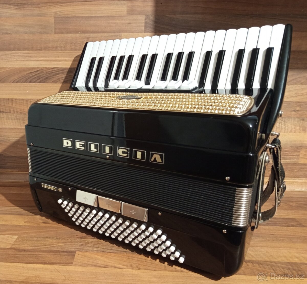 Akordeon (harmonika, heligonka) Delicia jako nová - 2