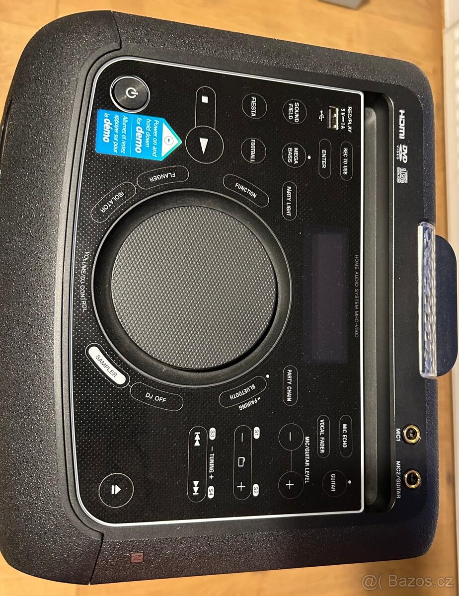 Sony MHC-V50D – party reproduktor, karaoke, Bluetooth - 2