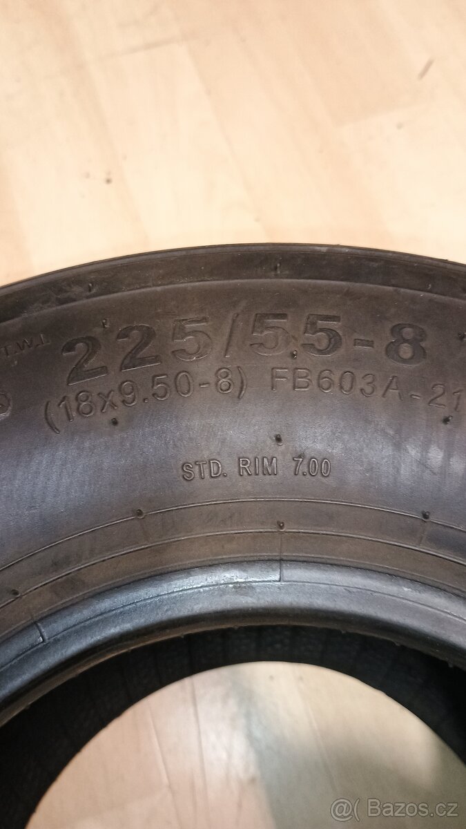 Pneumatika 225/55-8 - 2