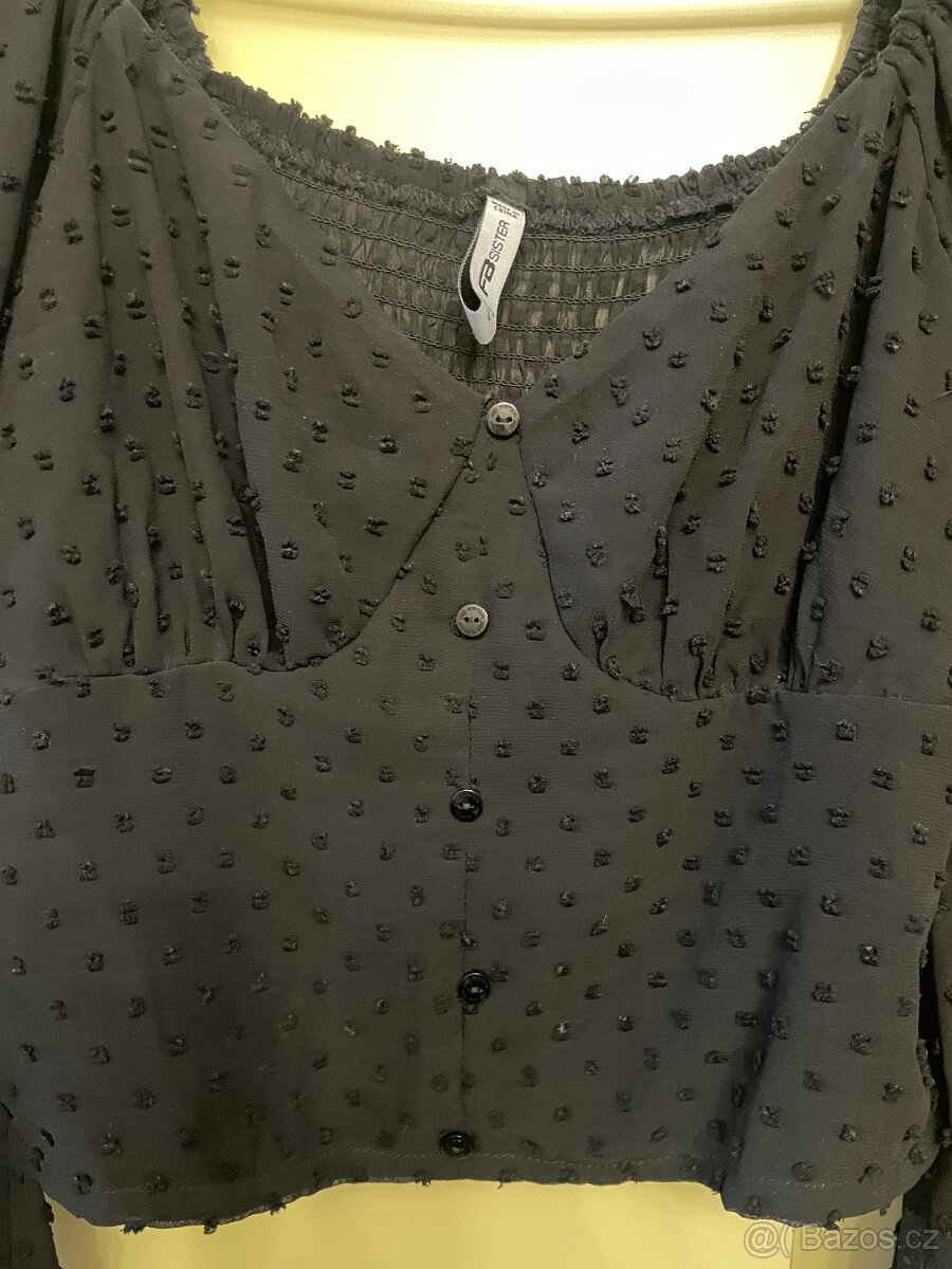 Černá halenka Fb sister - 2