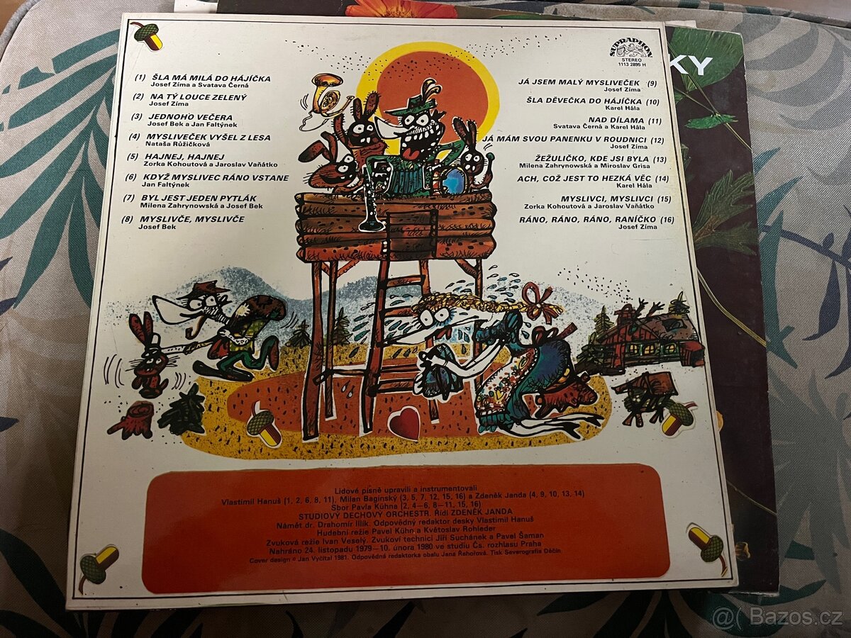 Myslivecké písničky LP - 2