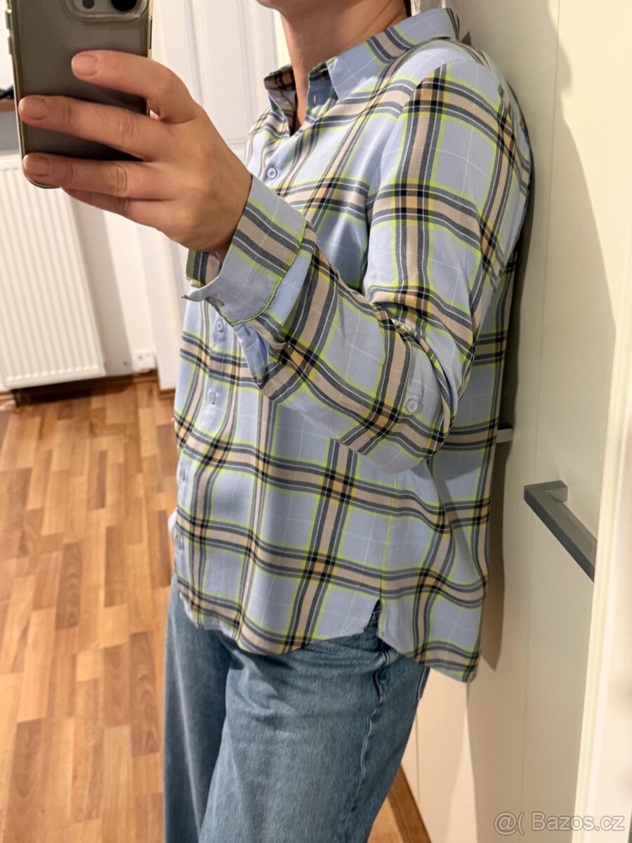 Viskózová halenka / košile, vel. L/XL - 2