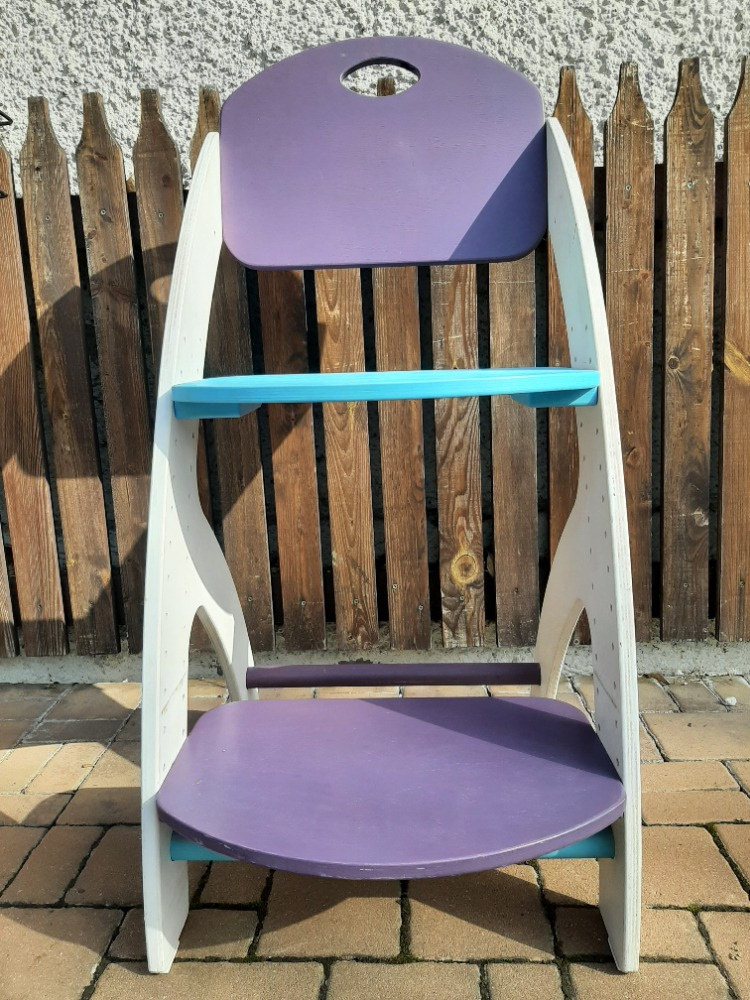 rostoucí židle - dřevěná - 2