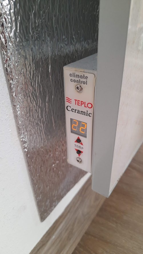 Deskové keramické radiátory 2 kusy - 2