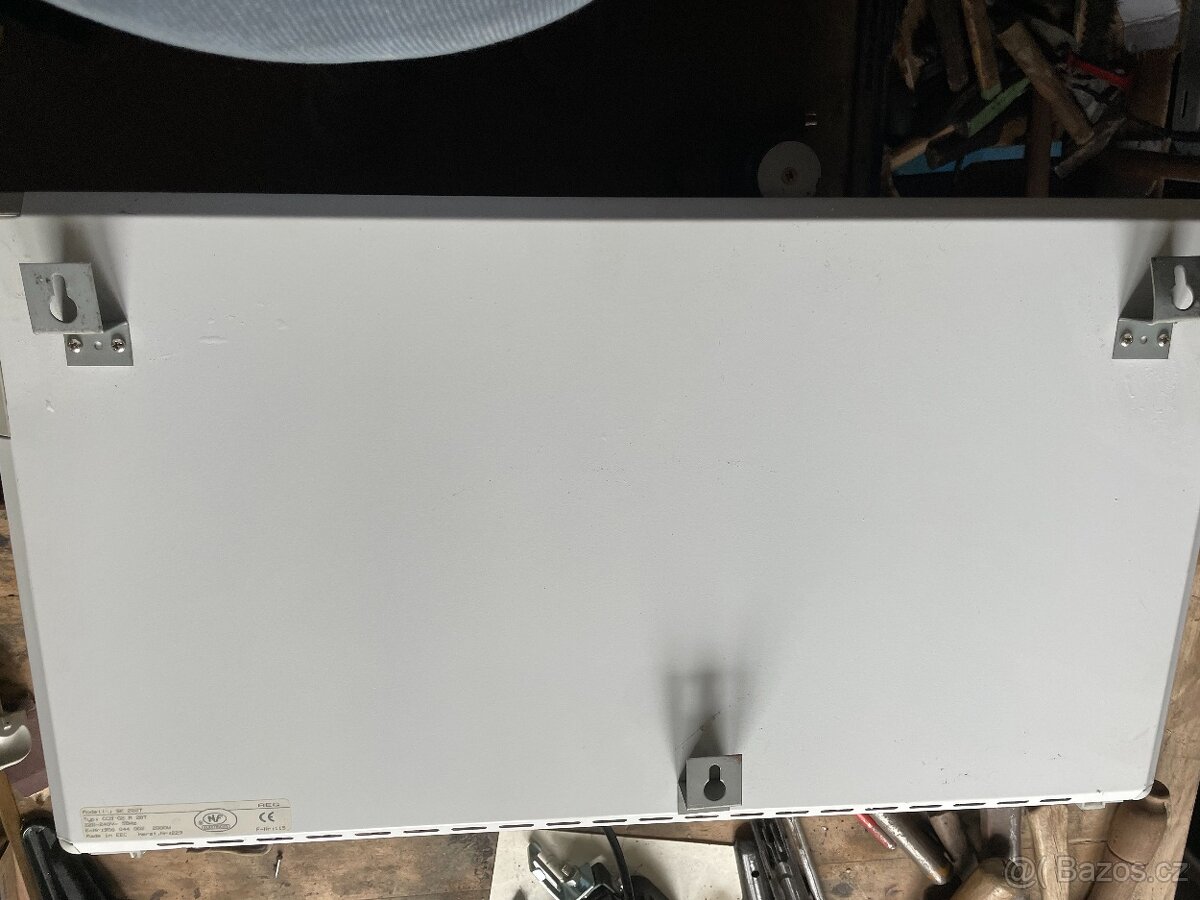 Elekt. radiator AEG 2000 W s venitil. - 2