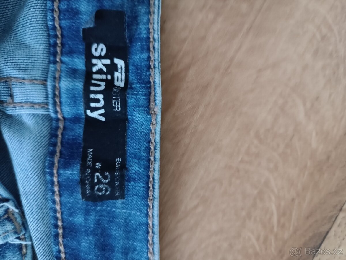 Džíny skinny vel.XS/S - 2