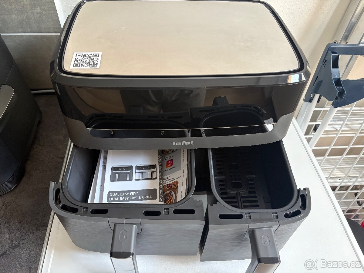 Horkovzdušná fritéza Tefal DUO - 2