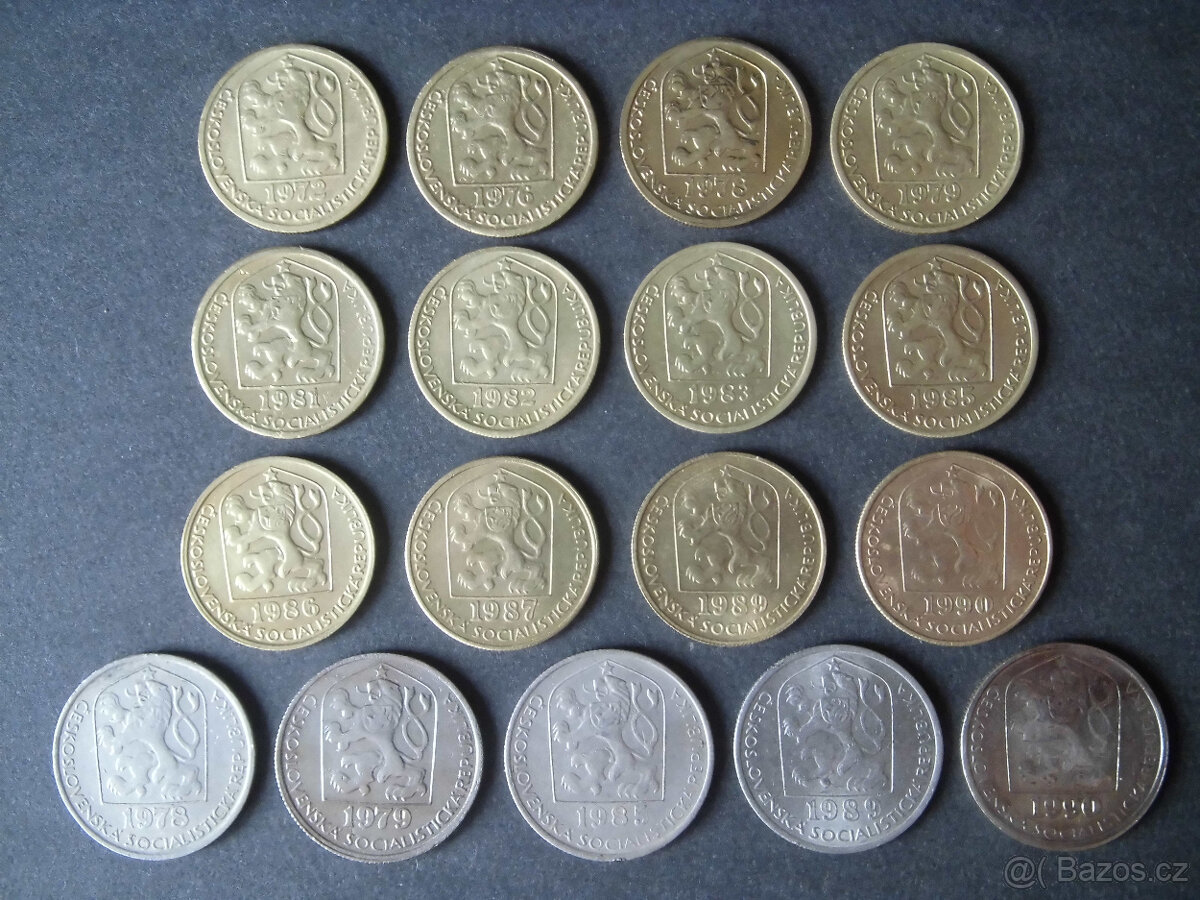 Mince ČSSR 1960 - 1990 " 2 " - 2