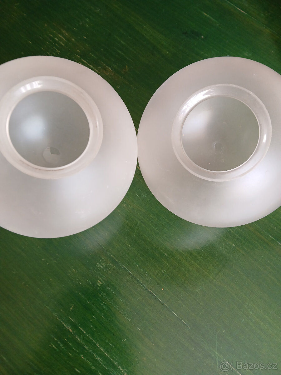 Kulaté skleněné stínítko - 2