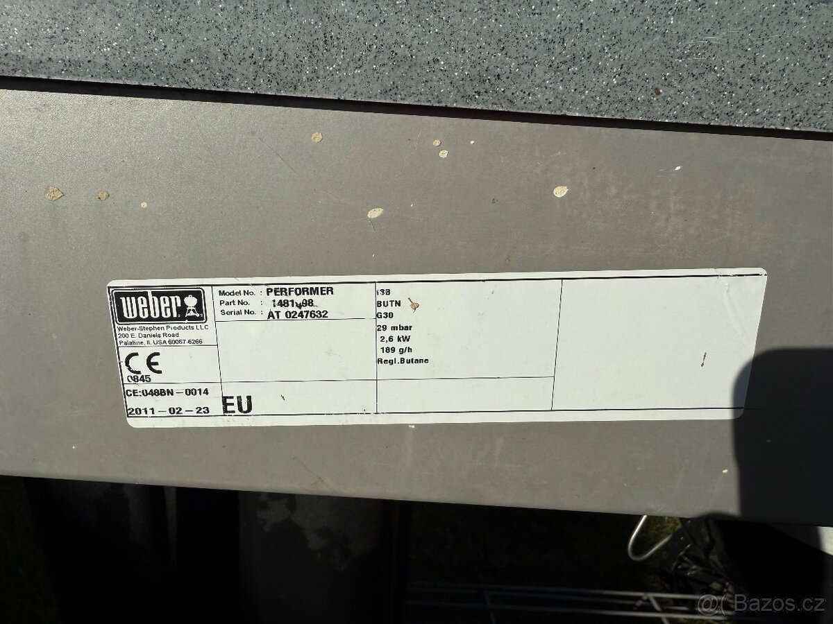 Gril weber performer - 2