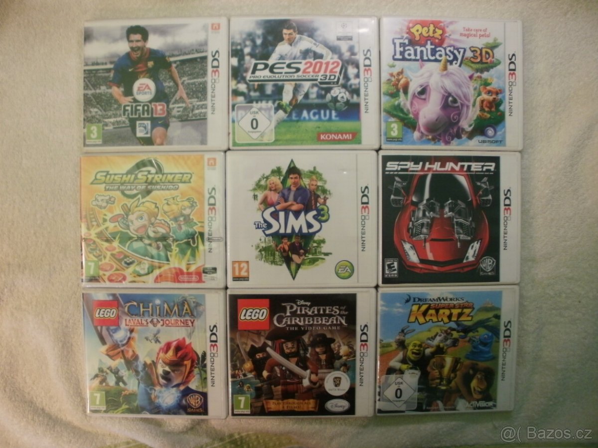 Hry na Nintendo 3DS + 2DS - Nová a Použité - Ceny v textu - 2