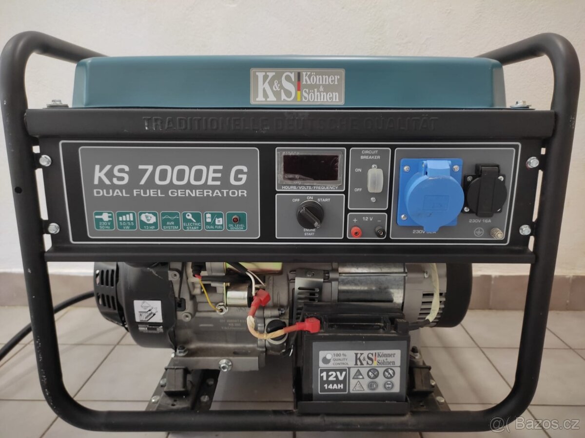 Elektrocentrála 5,5 kW - 2