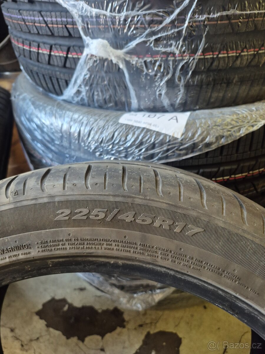 225/45r17 - letni nexen 5mm - 2
