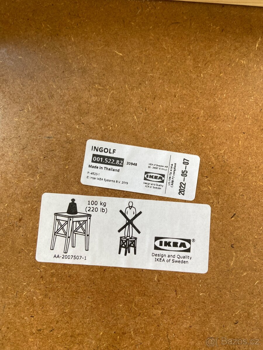 2× stolička IKEA INGOLF - 2