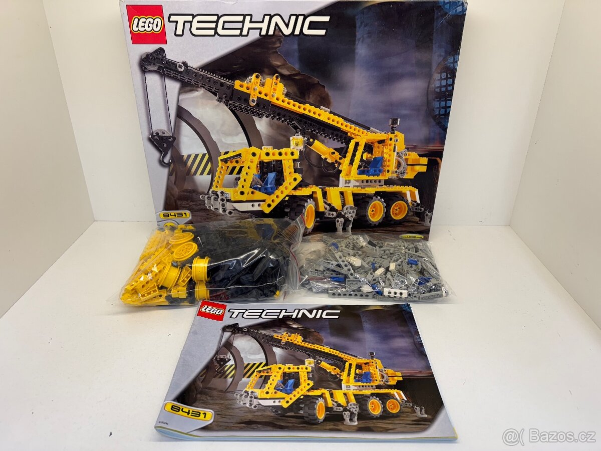 LEGO 8431 Technic - Pneumatic Crane Truck - 2