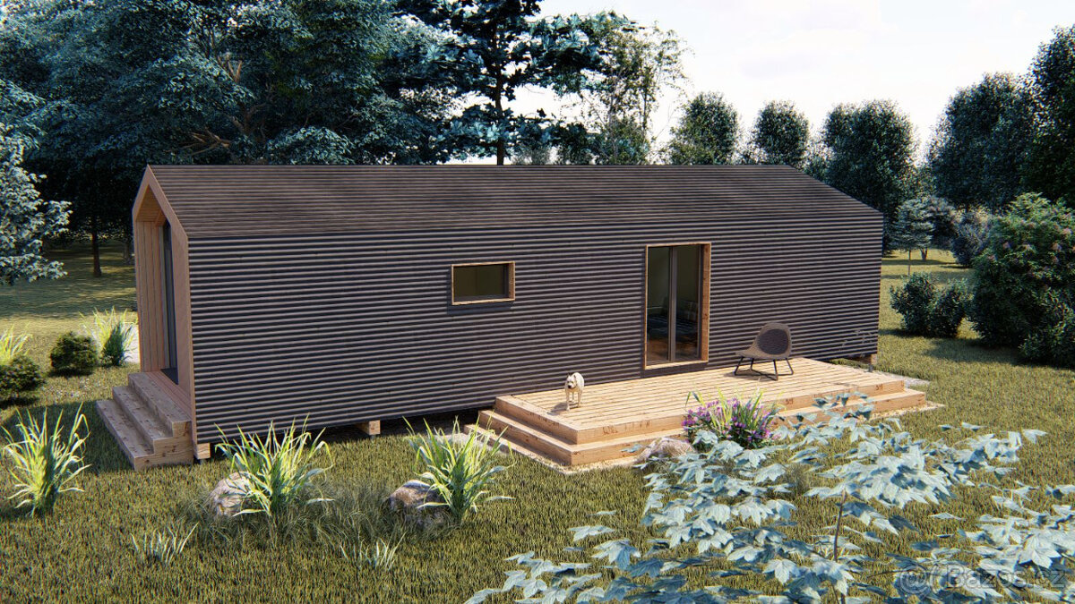 Prodej nízkoenergetické dřevostavby 3+kk, 58 m2 - 2