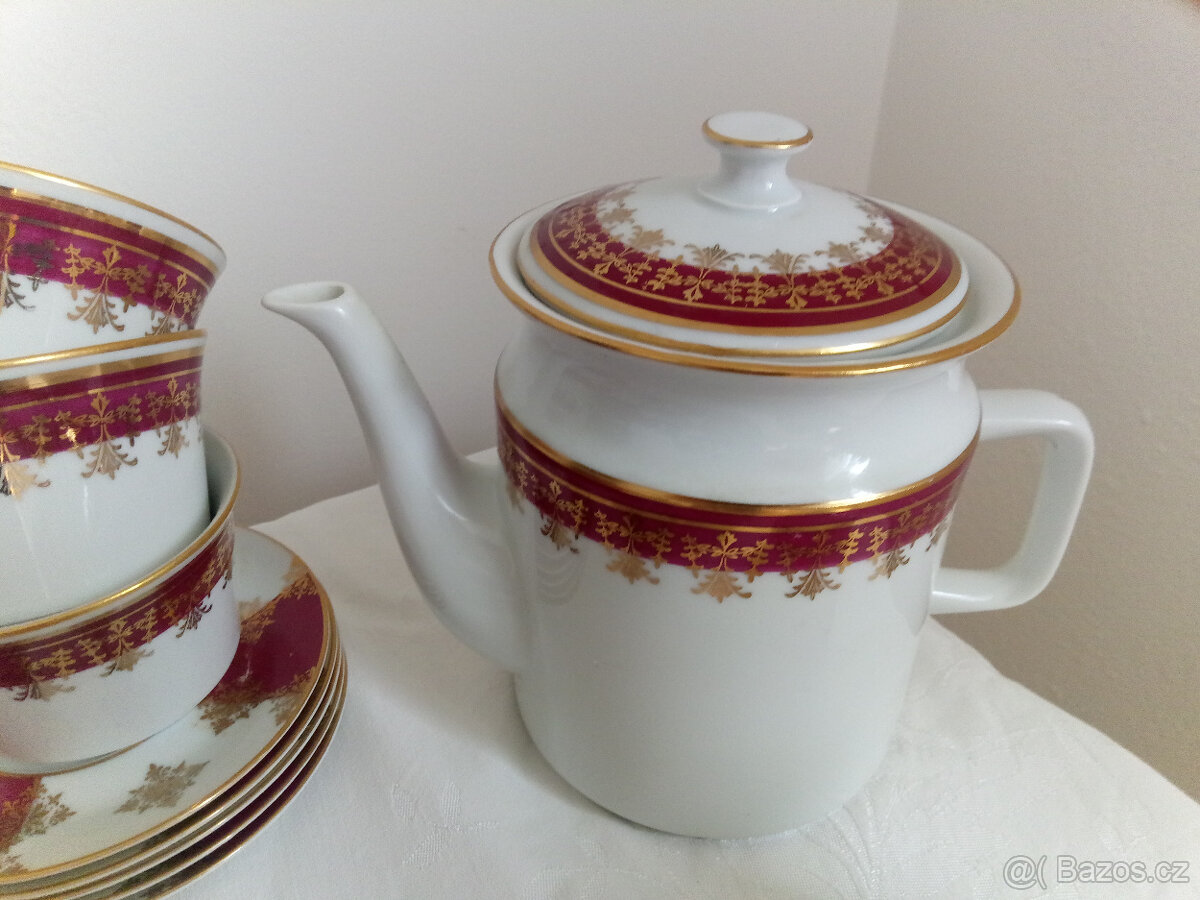 porcelánový servis kávový , čajový - 2