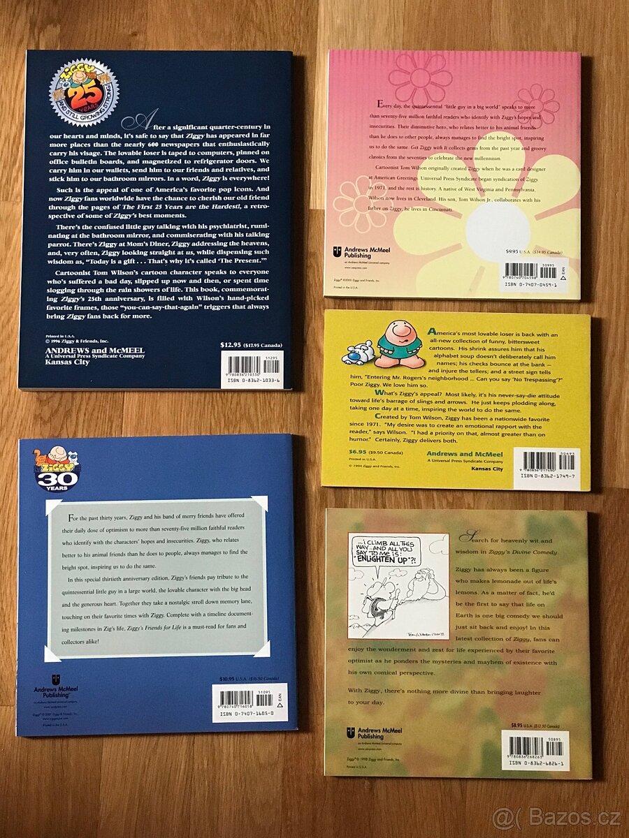 Ziggy - sada pěti komiksových knih s legendární postavičkou - 2