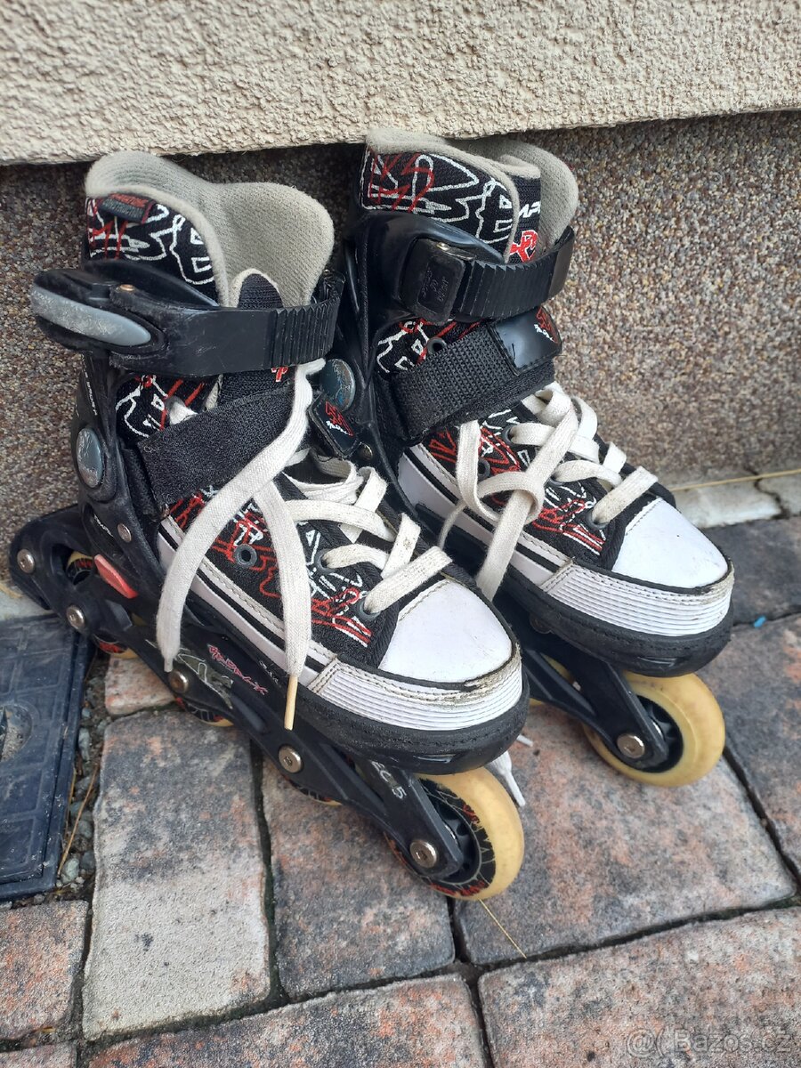 Kolečkové brusle vel. 29-32 - 2