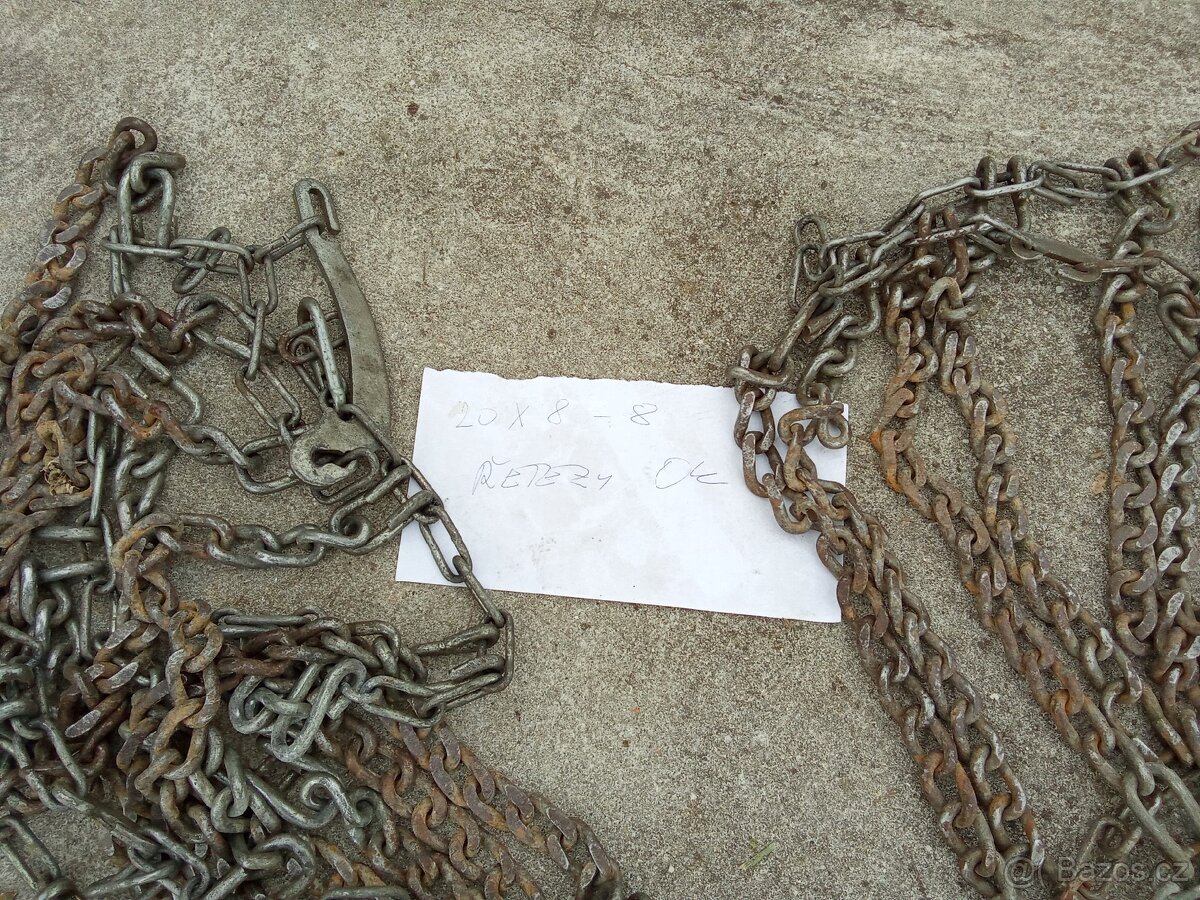 Sněhové řetězy k zahradnímu traktoru - 2