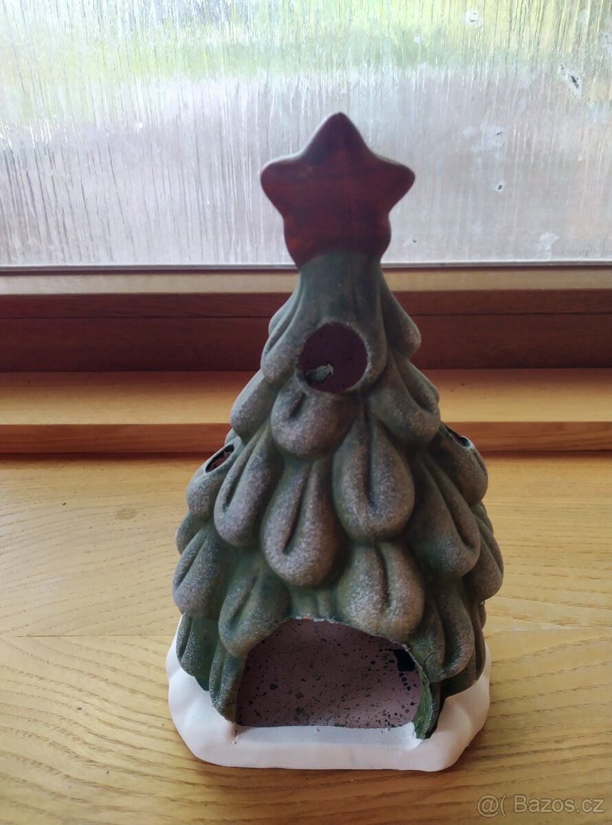 Nový vánoční stromeček na čajovou svíčku III - 2